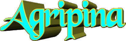 Agripina A FEMININE - Spain First Names 