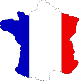 Map National France Flags 