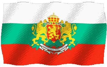 Ondulation Bulgarie Europe Drapeaux 