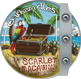 Scarlet Macaw-Scarlet Macaw Oakham Ales UK Bier Getränke 