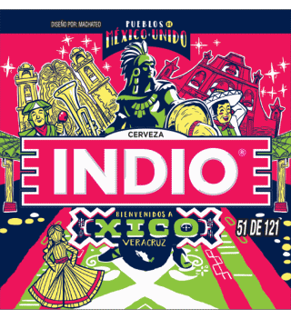 Indio Mexico Beers Drinks 