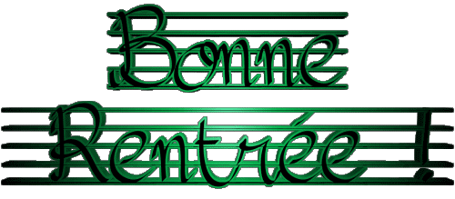 01 Transparent Background Bonne Rentrée French Messages 