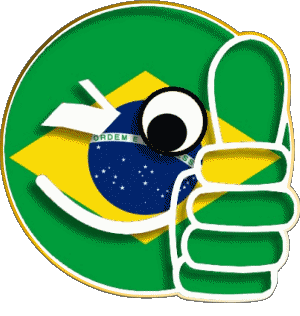 Smiley - OK Brasil América Banderas 