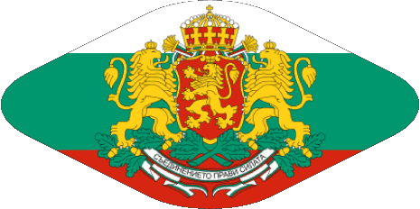 Oval Bulgaria Europa Banderas 