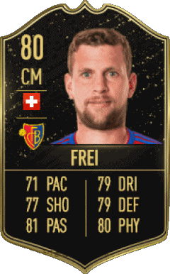 Fabian Frei Suisse F I F A - Joueurs Cartes Jeux Vidéo Multi Média 