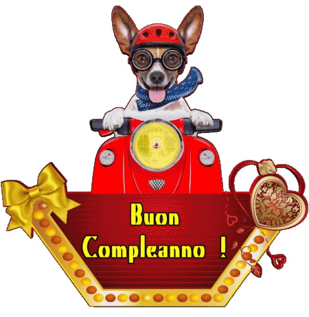 010 Animali Buon Compleanno Italiano Messagi 