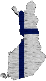 Carte Finlande Europe Drapeaux 