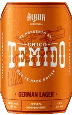 Chico Temido-Chico Temido Albur Mexiko Bier Getränke 