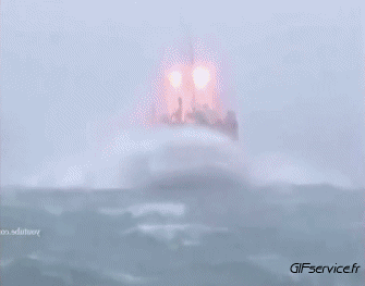 Grosses Vagues Bateaux Transports Humour - Fun 