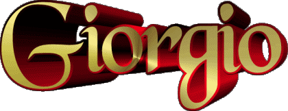 Giorgio G MASCULINE - Italy First Names 