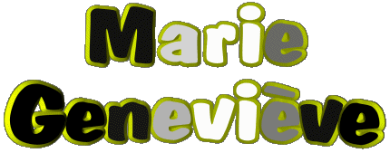Marie Geneviève M Composed FEMININE - France First Names 