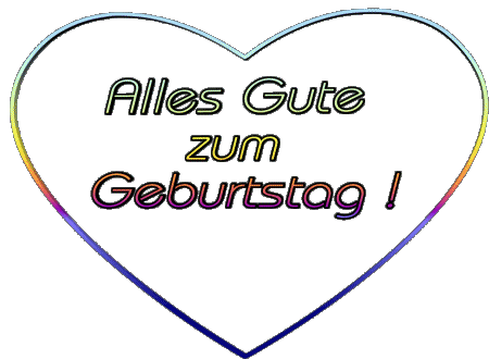 001 Herz Alles Gute zum Geburtstag Deutsche Nachrichten 
