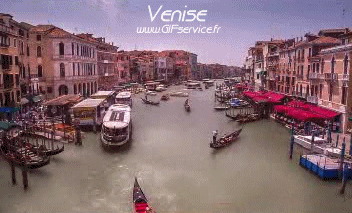 Italie - Venise Luoghi - TimeLapse Umorismo -  Fun 