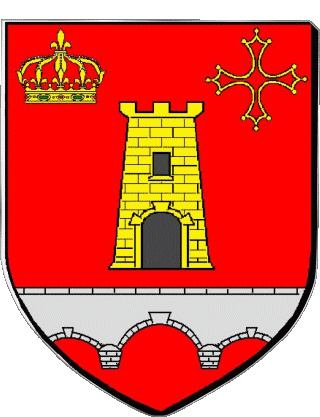 ESPALY SAINT MARCEL 43 Abteilungen - Städte Frankreich Fahnen 