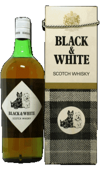 Black and White Whiskey Getränke 
