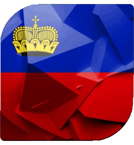 Platz Liechtenstein Europa Fahnen 