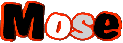 Mose M MASCULINE -  UK - USA - IRL - AUS - NZ First Names 