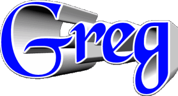 Greg G MASCULINE -  UK - USA - IRL - AUS - NZ First Names 