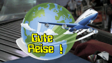 004 Animated Background Gute Reise German Messages 