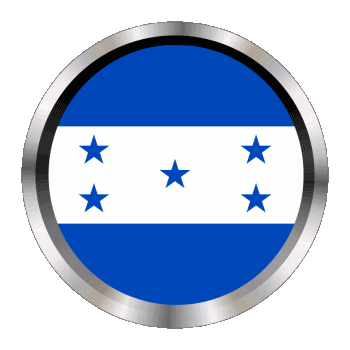 Rond - Anneaux Honduras Amériques Drapeaux 