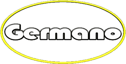 Germano G MANN - Italien Vorname 