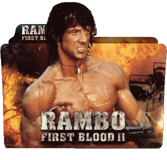 Logo First blood part 2 Rambo V International Multimedia 