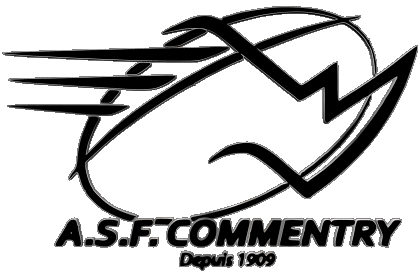AS Forgerons Commentry Dept 03 Rugby Club France Logo Sports 