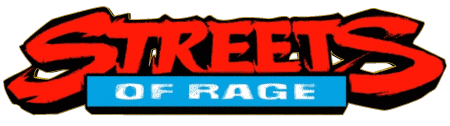 01 Logo Streets of Rage Jeux Vidéo Multi Média 