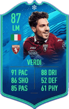 Simone Verdi Italien F I F A - Karten Spieler Videospiele Multimedia 