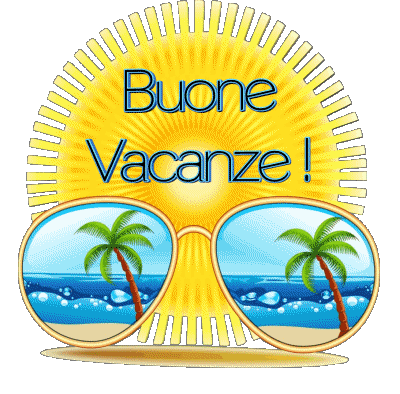18 Sfondo trasparente Buone Vacanze Italiano Messagi 