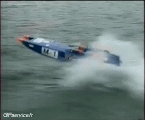 Offshore Power Boat Boote Transport Humor -  Fun 