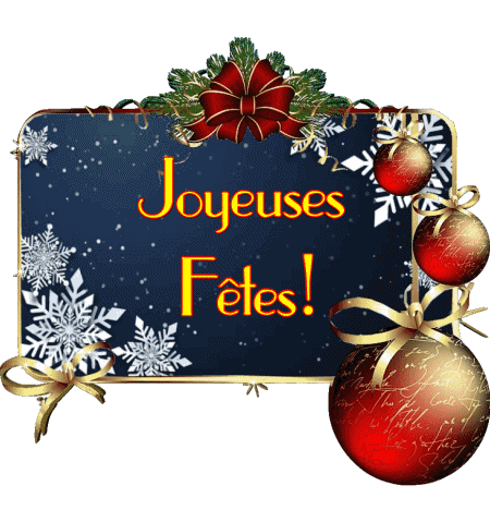 Serie 11 Joyeuses Fêtes (Noël) Französisch Nachrichten 