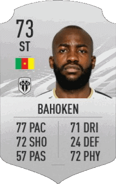 Stéphane Bahoken Kamerun F I F A - Karten Spieler Videospiele Multimedia 