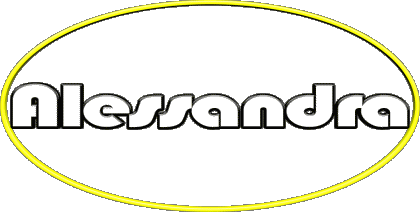 Alessandra A WEIBLICH - Italien Vorname 