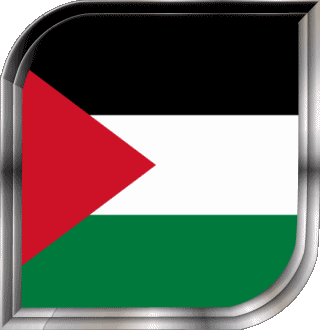 Square Palestina Asia Banderas 