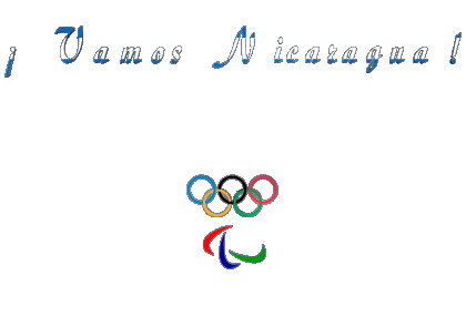 Juegos Olímpicos Vamos Nicaragua Español Mensajes 