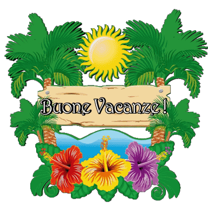 24 Fond Transparent Buone Vacanze Italien Messages 