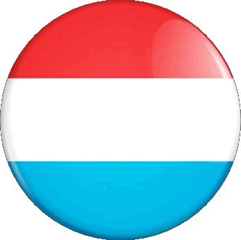 Rond Luxembourg Europe Drapeaux 