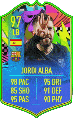 Jordi Alba Ramos Spain F I F A - Card Players Video Games Multi Media 