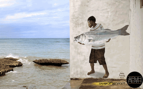 Series 01 Street Art Graffiti Humor -  Fun 