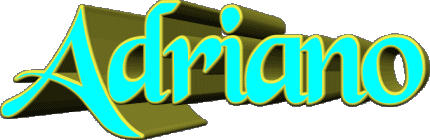 Adriano A MASCULINE - Italy First Names 