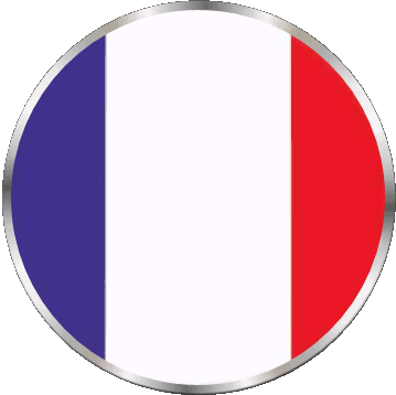 Tondo Nazionale Francia Bandiere 