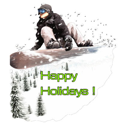 Serie 07 Happy Holidays Winter Inglés Mensajes 