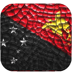 Platz Papua Neu-Guinea Ozeanien Fahnen 