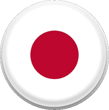 Rond Japon Asie Drapeaux 