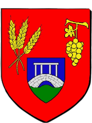 Blason-Blason BOMPAS 66 Départements - Villes France Drapeaux 