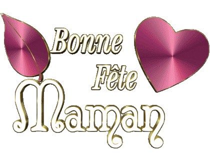 03 Bonne Fête Maman French Messages 