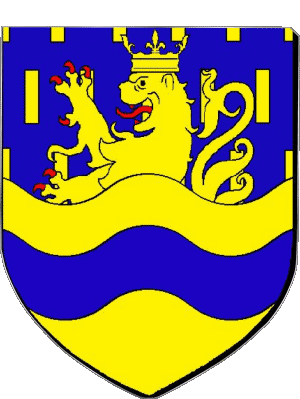 Blason-Blason Doubs 25 Départements - Villes France Drapeaux 