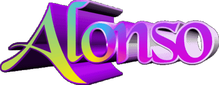 Alonso A MANN  - Spanien Vorname 