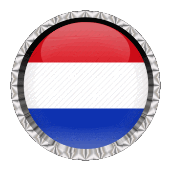 Rund - Ringe Niederlande Europa Fahnen 